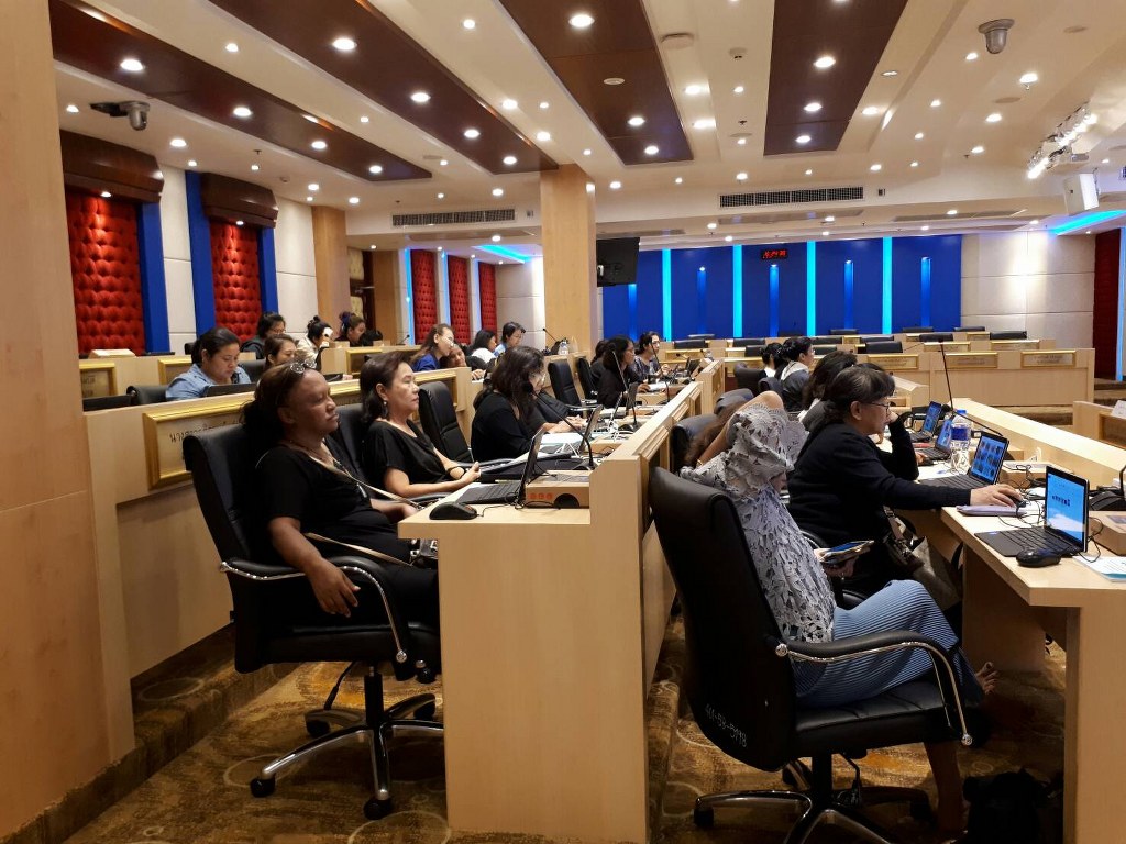 สดช. จัดกิจกรรมพัฒนาศักยภาพคนพิการ ผู้ด้อยโอกาสและผู้สูงอายุดด้วยเทคโนโลยีดิจิทัล หลักสูตรการขายสินค้าออนไลน์ ณ เทศบาลนครรังสิต