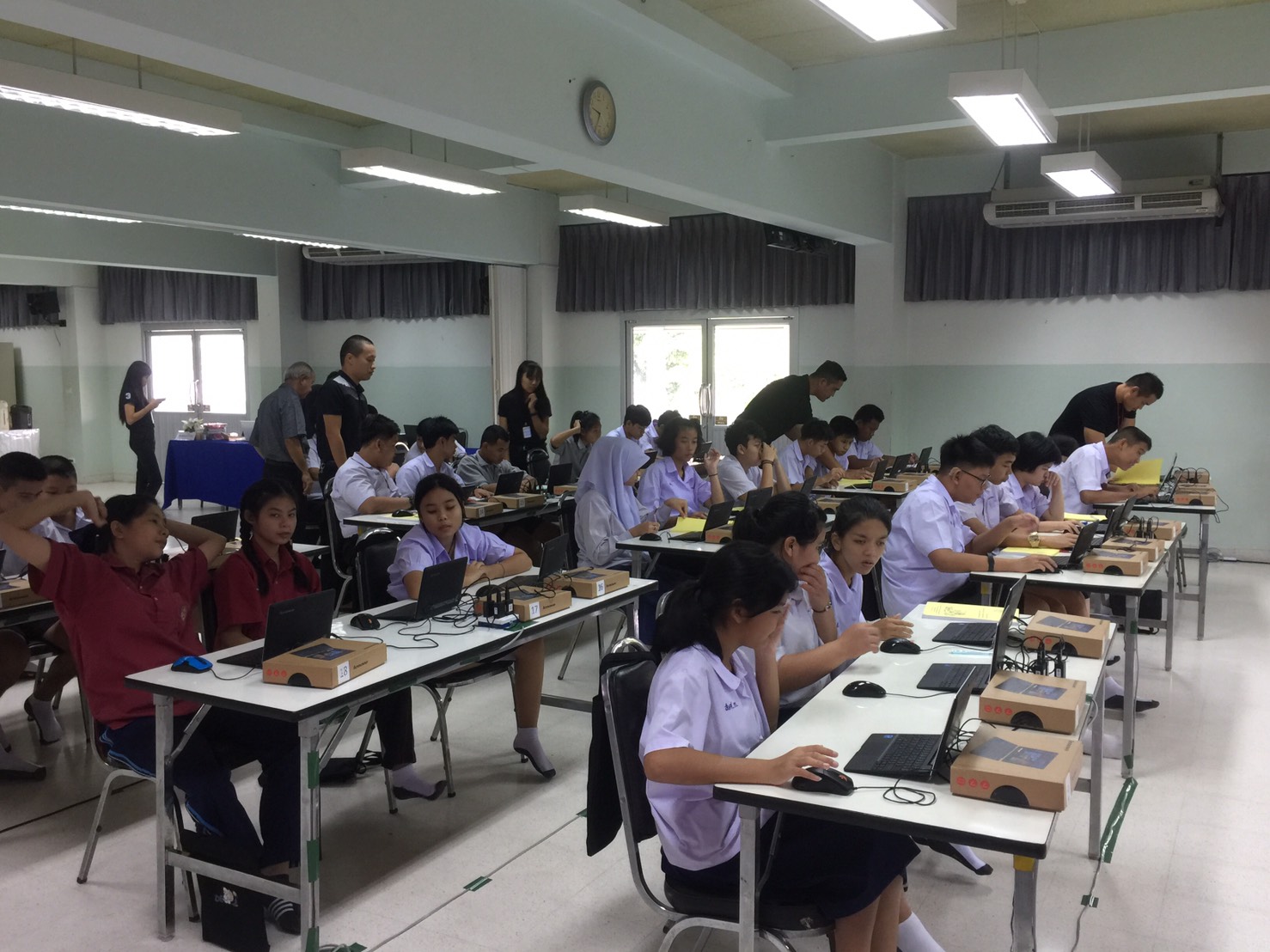 กิจกรรมพัฒนาศักยภาพคนพิการผู้ด้อยโอกาสและผู้สูงอายุด้วยเทคโนโลยีดิจิทัล ณ โรงเรียนโสตศึกษาทุ่งมหาเมฆ