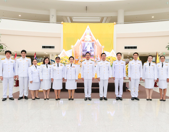 สดช. ร่วมพิธีถวายสัตย์ปฏิญาณการเป็นข้าราชการ พนักงานที่ดีและพลังของแผ่นดิน ประจำปี 2563