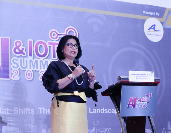 สดช.ร่วมงานเปิดตัวโครงการ AI & IOT Summit 2020 เทคโนโลยีที่กำลังจะเปลี่ยนโลกและเดินหน้าพัฒนานวัตกรรมสำหรับโลกที่ทุกสิ่งเชื่อมถึงกันด้วย AI & IOT จัดโดยกระทรวงดีอีเอสและสมาคมผู้ใช้ดิจิทัลไทย
