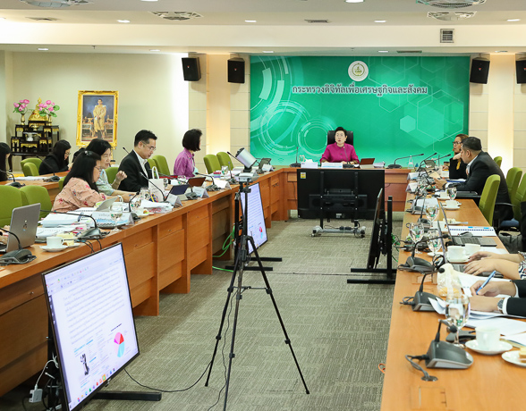 สดช. จัดประชุมคณะอนุกรรมการกลั่นกรองพิจารณาโครงการ ครั้งที่ 10/2563