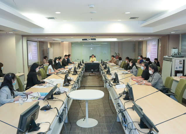 รมว.ดีอีเอส ตรวจเยี่ยมและประชุมร่วมกับผู้บริหาร สดช.