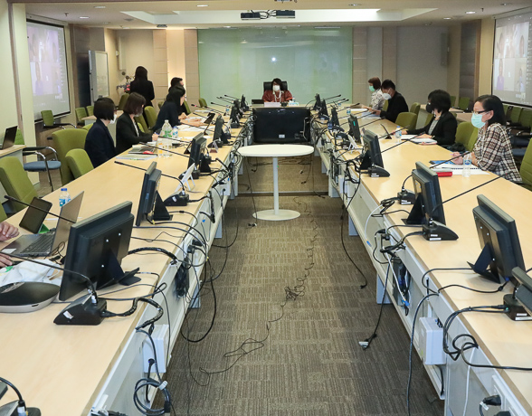 สดช.จัดประชุมคณะอนุกรรมการติดตามประเมินผล ประชุมครั้งที่ 5/2564