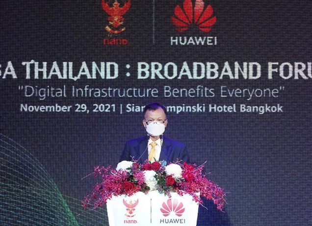 สดช. ร่วมแสดงความพร้อม และความร่วมมือ รัฐ-เอกชน พัฒนาโครงสร้างพื้นฐานไฟเบอร์บรอดแบนด์ ต่อยอดเทคโนโลยี 5G