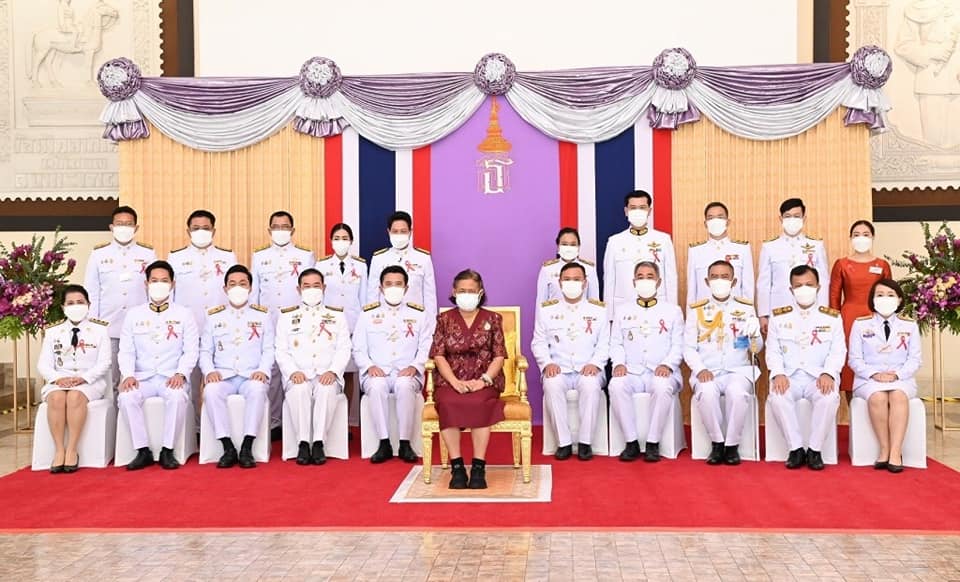 สมเด็จพระกนิษฐาธิราชเจ้า กรมสมเด็จพระเทพรัตนราชสุดาฯ สยามบรมราชกุมารี เสด็จพระราชดำเนินเป็นองค์ประธานเปิดงาน “เปิดโลกคู่ขนาน...แสตมป์ไทยสู่ NFT Stamp” จัดขึ้นโดย บริษัท ไปรษณีย์ไทย จำกัด เพื่อเฉลิมฉลอ