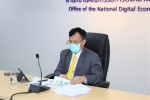 ประชุมคณะกรรมการกำหนดแนวทางการวัดมูลค่าเศรษฐกิจดิจิทัล ครั้งที่ 2/2565 ผ่านสื่ออิเล็กทรอนิกส์  ณ ห้องประชุม ONDE 1 ชั้น 9 สำนักงานคณะกรรมการดิจิทัลเพื่อเศรษฐกิจและสังคมแห่งชาติ