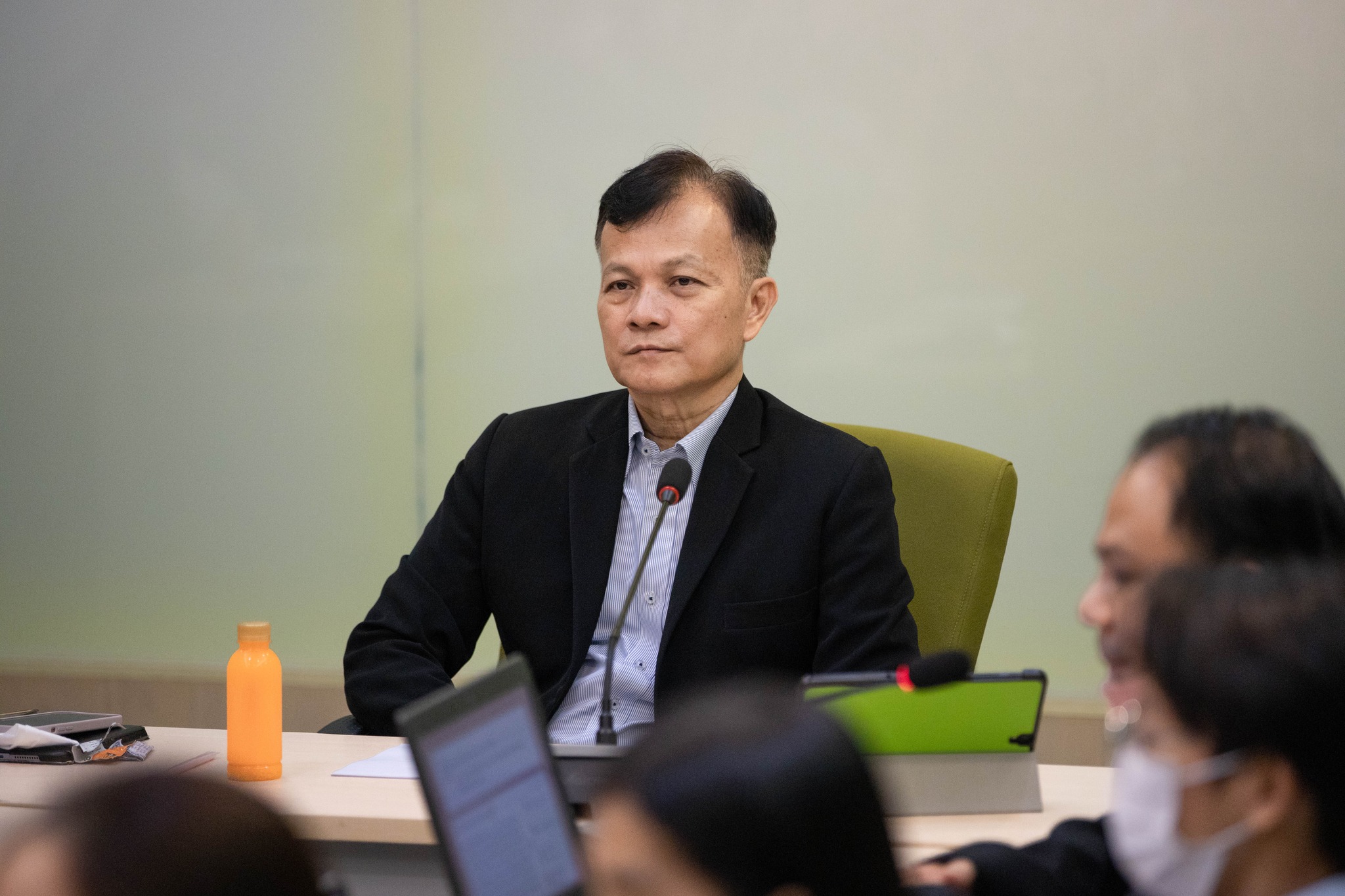 ประชุมปิดตรวจการดำเนินงานของกองทุนดีอี