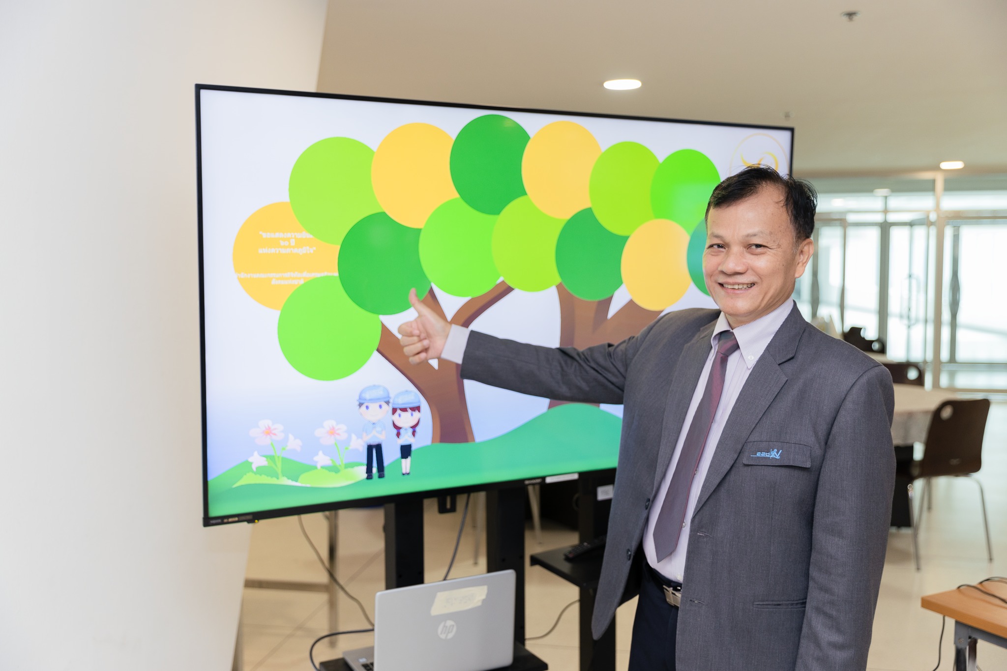 สดช. ร่วมแสดงความยินดีครบรอบ 60 ปี สำนักงานสถิติแห่งชาติ