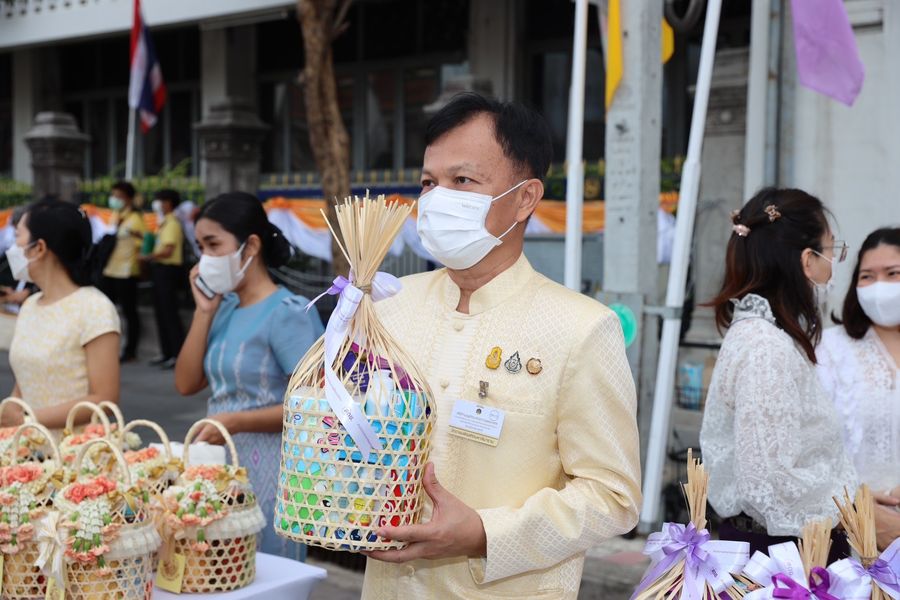 สดช. ร่วมพิธีทำบุญตักบาตรถวายพระกุศลสมเด็จพระสังฆราชฯ