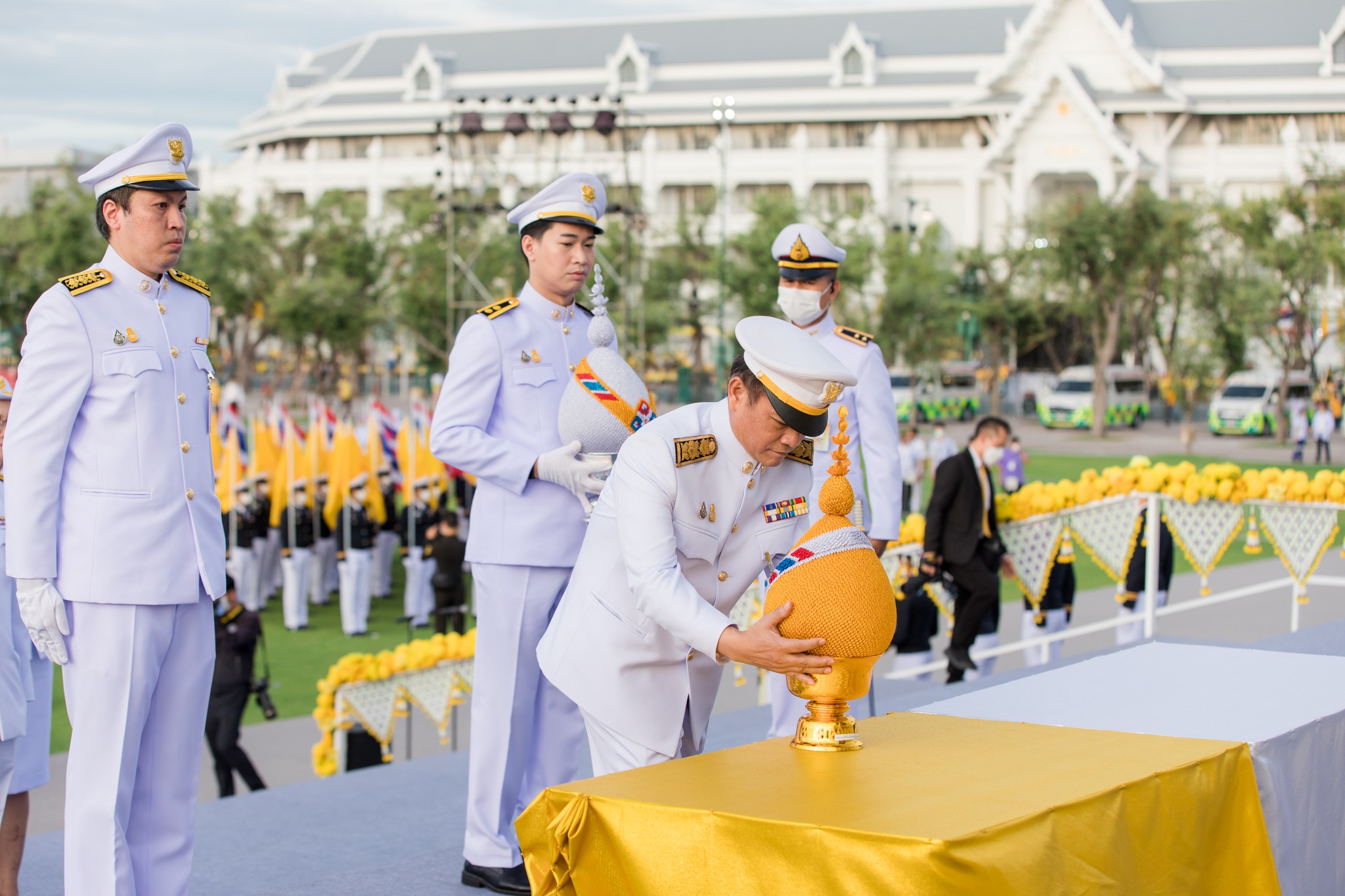 สดช. ร่วมพิธีถวายเครื่องราชสักการะ พิธีวางพานพุ่ม และพิธีจุดเทียนถวายพระพรชัยมงคล เนื่องในโอกาสวันเฉลิมพระชนมพรรษาพระบาทสมเด็จพระเจ้าอยู่หัว 28 กรกฎาคม 2566