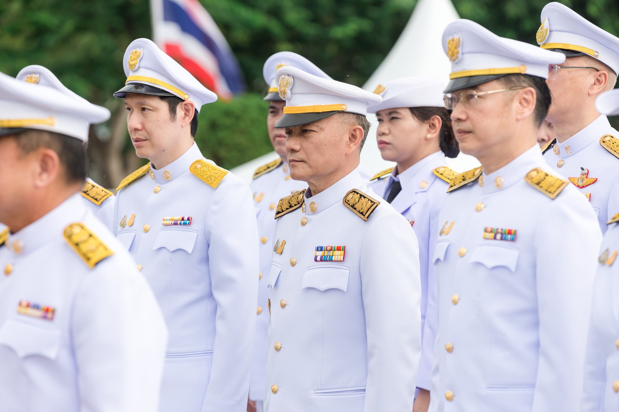 ลดช. ร่วมพิธีวางพานพุ่มถวายเครื่องราชสักการะ เนื่องในวันสื่อสารแห่งชาติ ปี 2566