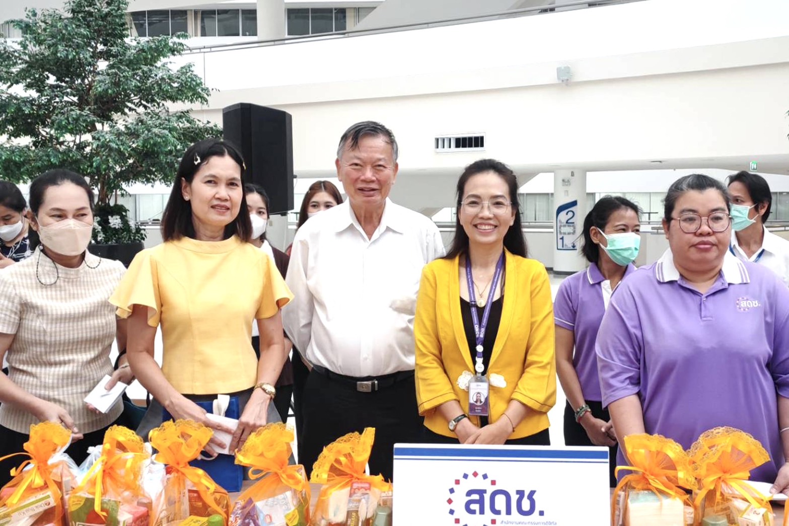 สดช. ร่วมกิจกรรมออมบุญวันมาฆบูชา ประจำปี 2567