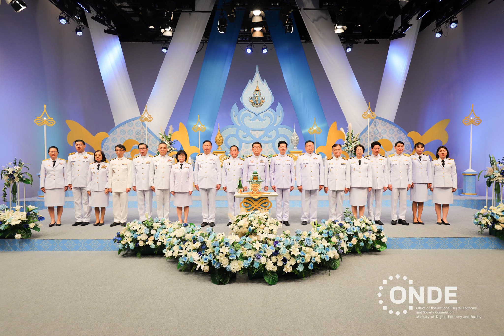 ผู้บริหารกระทรวงดีอี ร่วมบันทึกเทปถวายพระพร เนื่องในโอกาสมหามงคลเฉลิมพระชนมพรรษา สมเด็จพระนางเจ้าสิริกิติ์ พระบรมราชินีนาถ พระบรมราชชนนีพันปีหลวง 12 สิงหาคม 2567