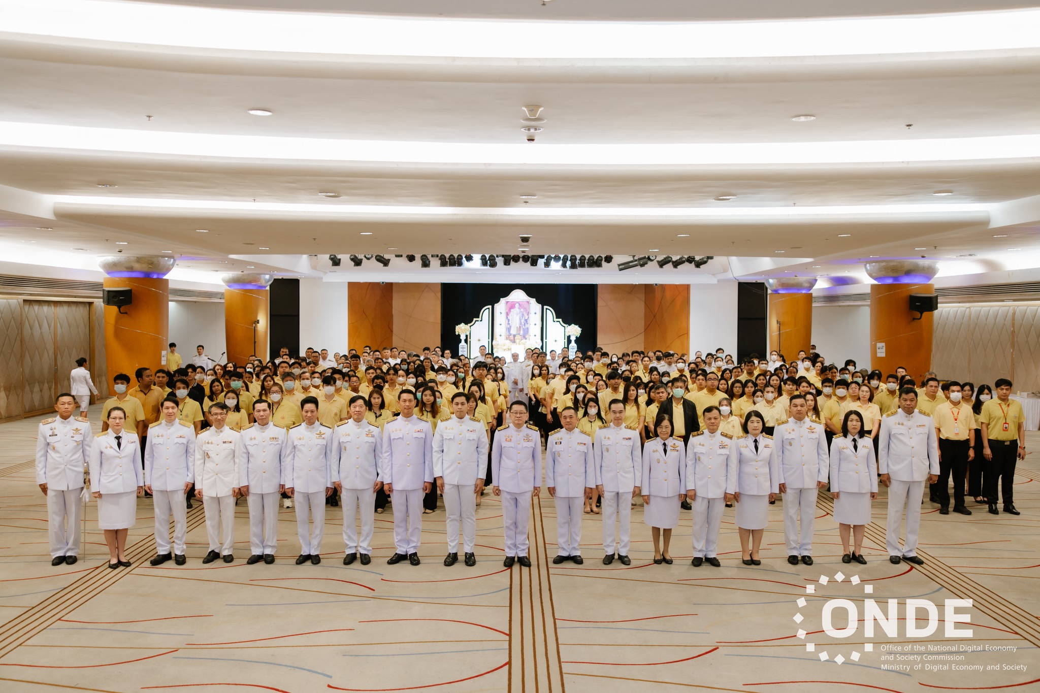 สดช. ร่วมพิธีน้อมรำลึกในพระมหากรุณาธิคุณ เนื่องในวันนวมินทรมหาราช 