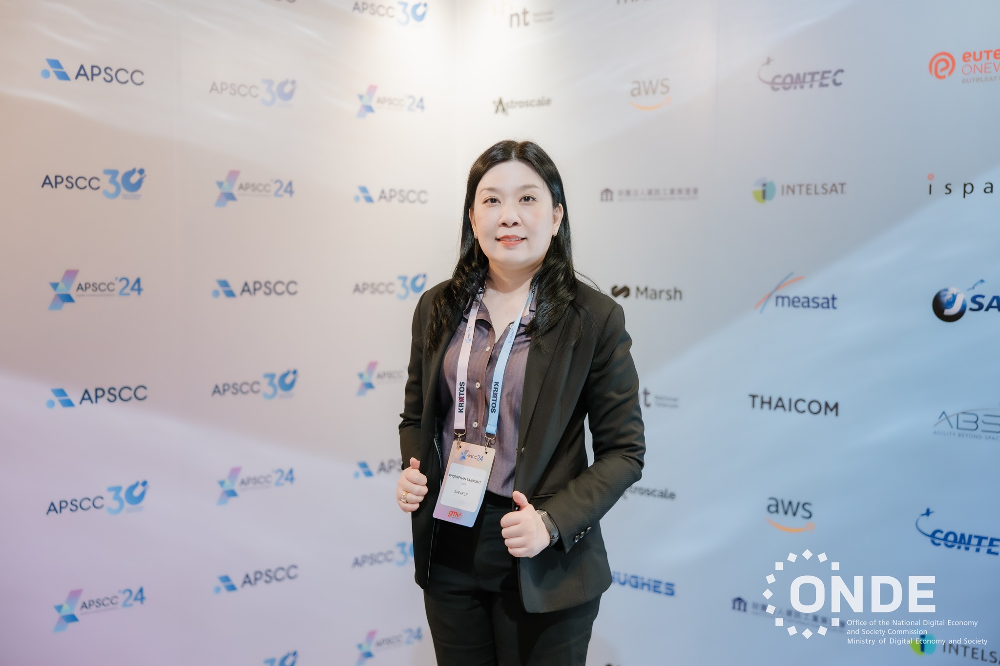 สดช. ร่วมงานสัมมนานานาชาติ “APSCC 2024 Conference and Exhibition”