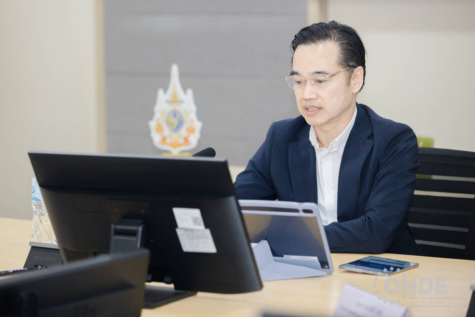 สดช. จัดประชุมคณะอนุกรรมการกลั่นกรองพิจารณาโครงการที่ขอรับการสนับสนุนจากกองทุนดีอี