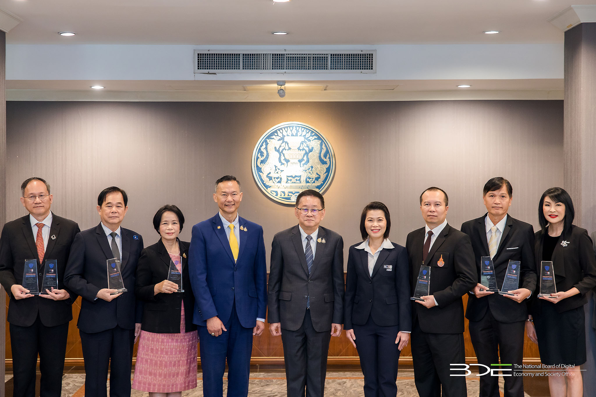 BDE ได้รับรางวัลกิจกรรม Prime Minister Awards : Thailand Cybersecurity Excellence Award 2024