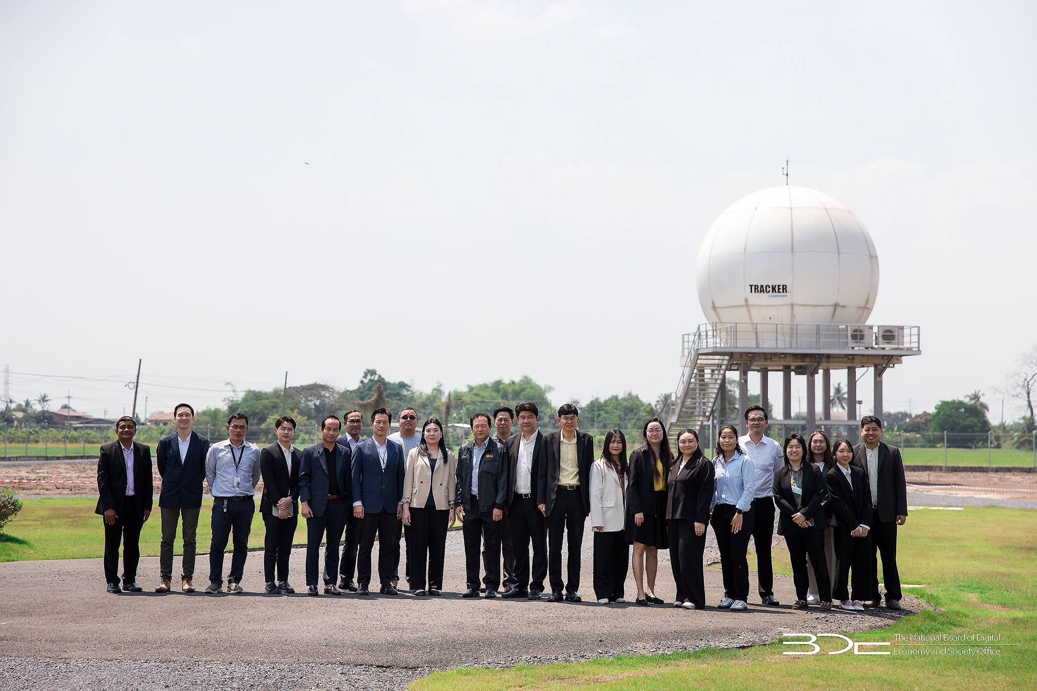 BDE ศึกษาดูงานสถานีบริการภาคพื้นดินไทยคม 