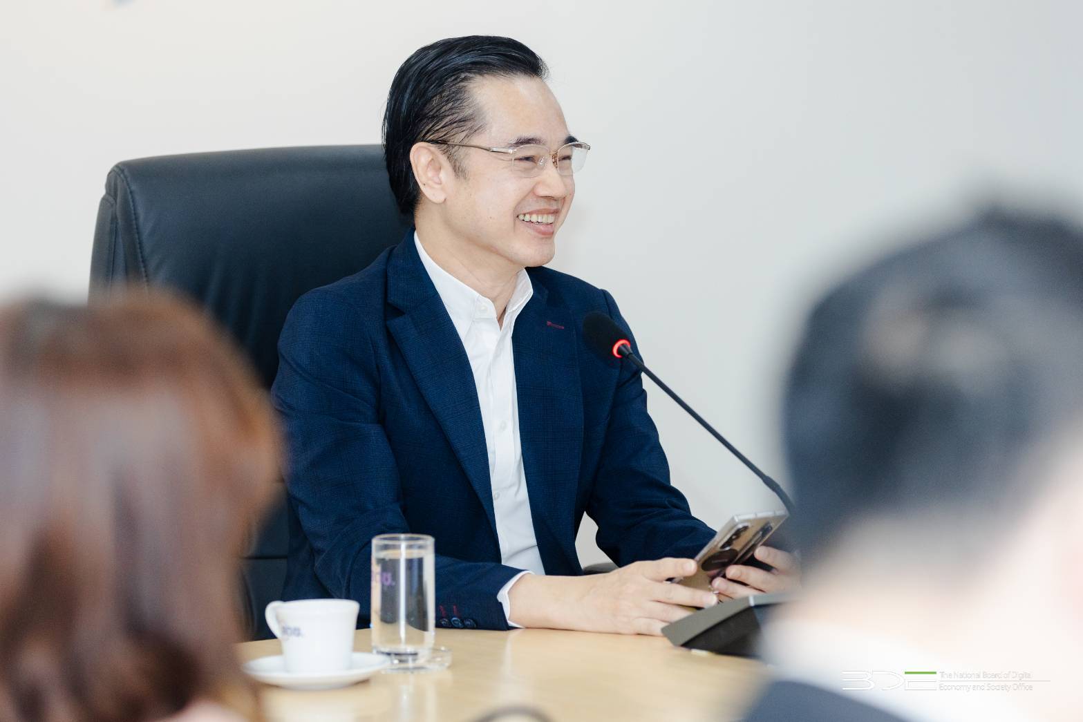 เวทางค์ นั่งหัวโต๊ะหารือขับเคลื่อนยุทธศาสตร์ข้อมูล เดินหน้าพัฒนาดิจิทัลไทย