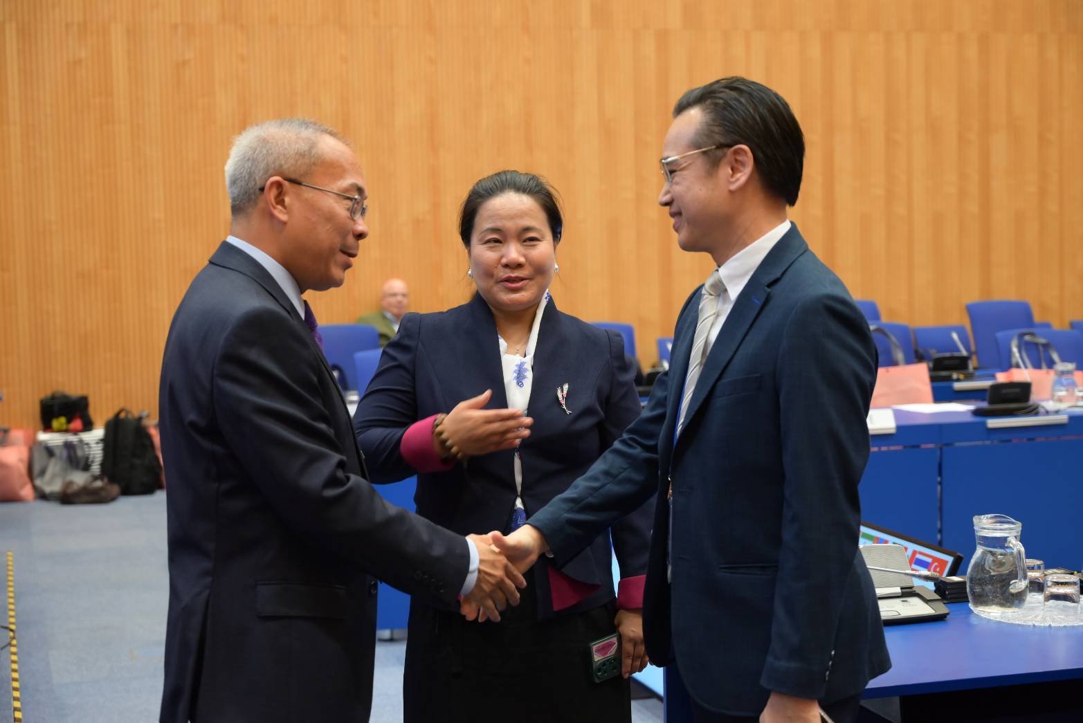 เวทางค์ เข้าร่วมประชุม United Nations Office for Outer Space Affairs 68th Conference on the Peaceful Uses of Outer Space และ The Asia-Pacific Space Cooperation Organization member state Ambassador's M