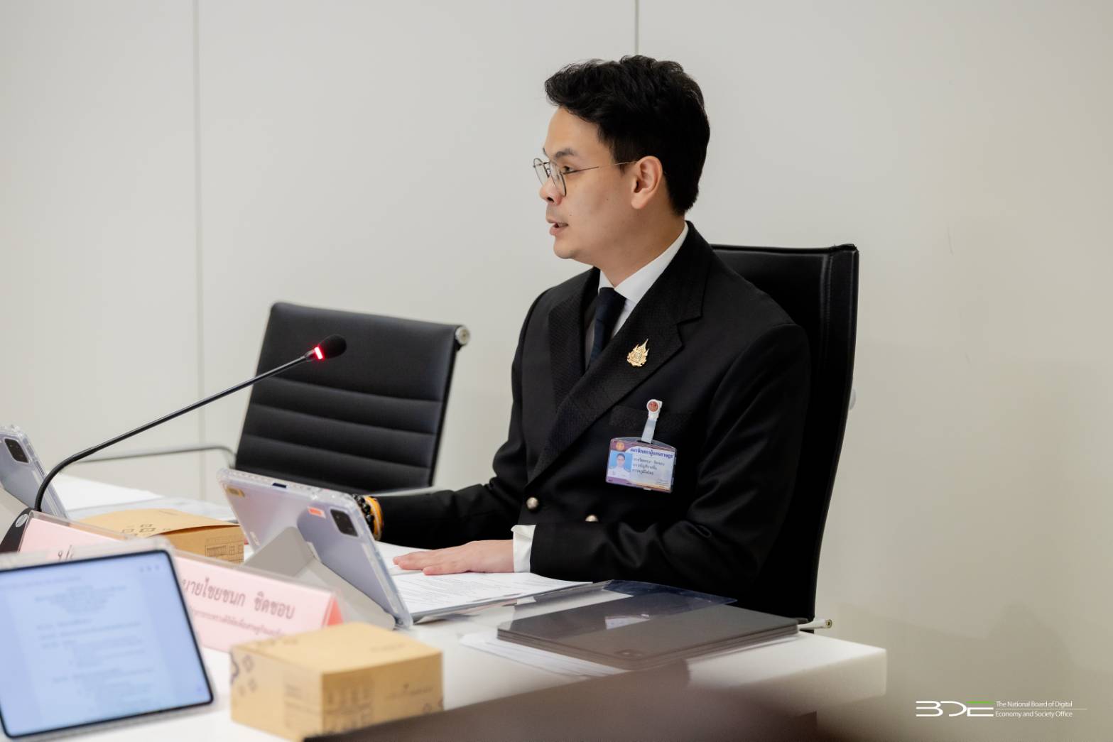 BDE ร่วมประชุมผู้บริหารดีอี (Top Executives) ติดตามผลการดำเนินงานโครงการที่สำคัญของกระทรวงฯ