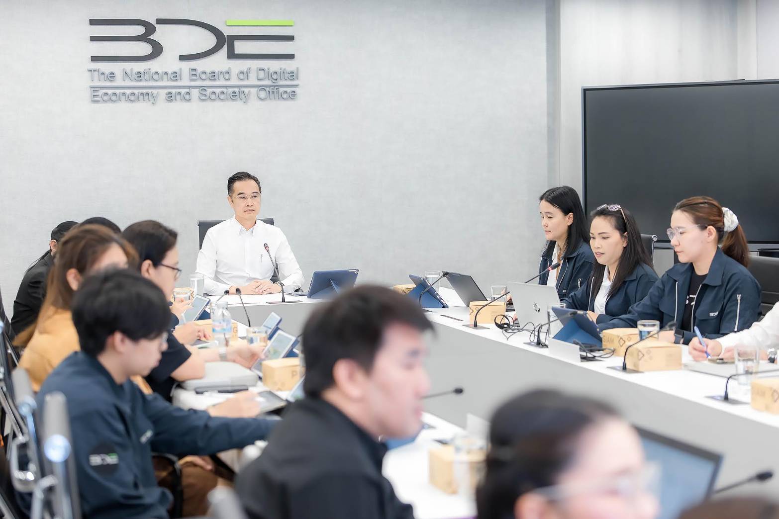 BDE จัดประชุมคณะทำงานขับเคลื่อนองค์กรคุณธรรมของสำนักงานคณะกรรมการดิจิทัลเพื่อเศรษฐกิจและสังคมแห่งชาติ