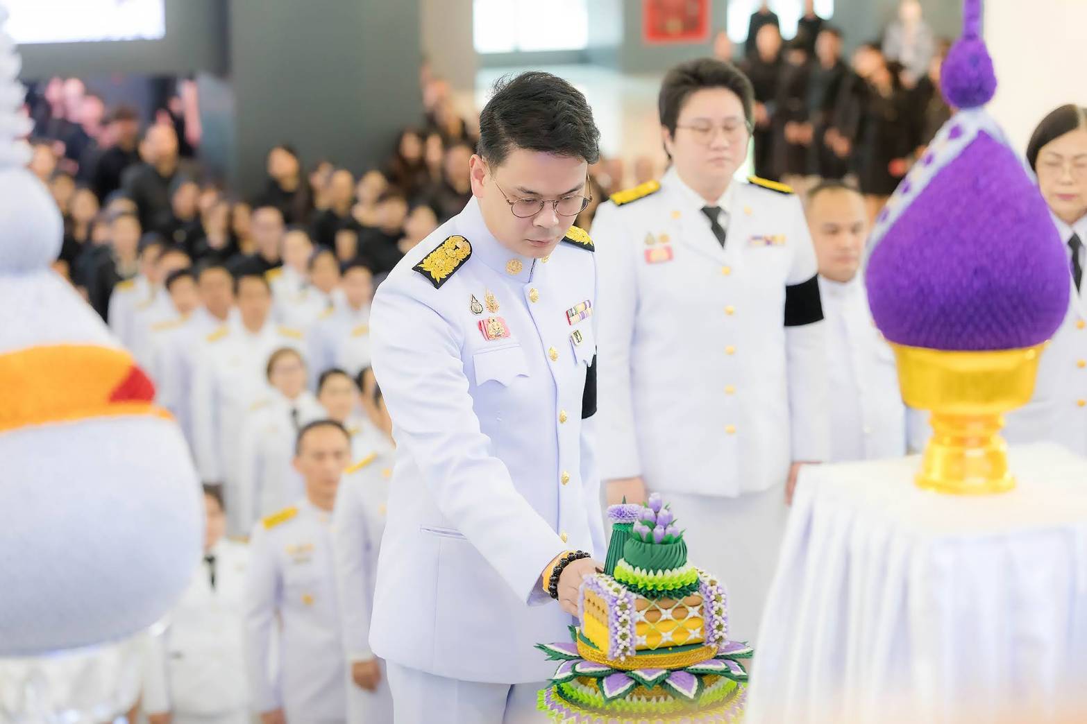 BDE ร่วมพิธีลงนามถวายพระพรชัยมงคล สมเด็จพระนางเจ้าสุทิดา พัชรสุธาพิมลลักษณ พระบรมราชินี 4 รอบ 3 มิถุนายน 2569