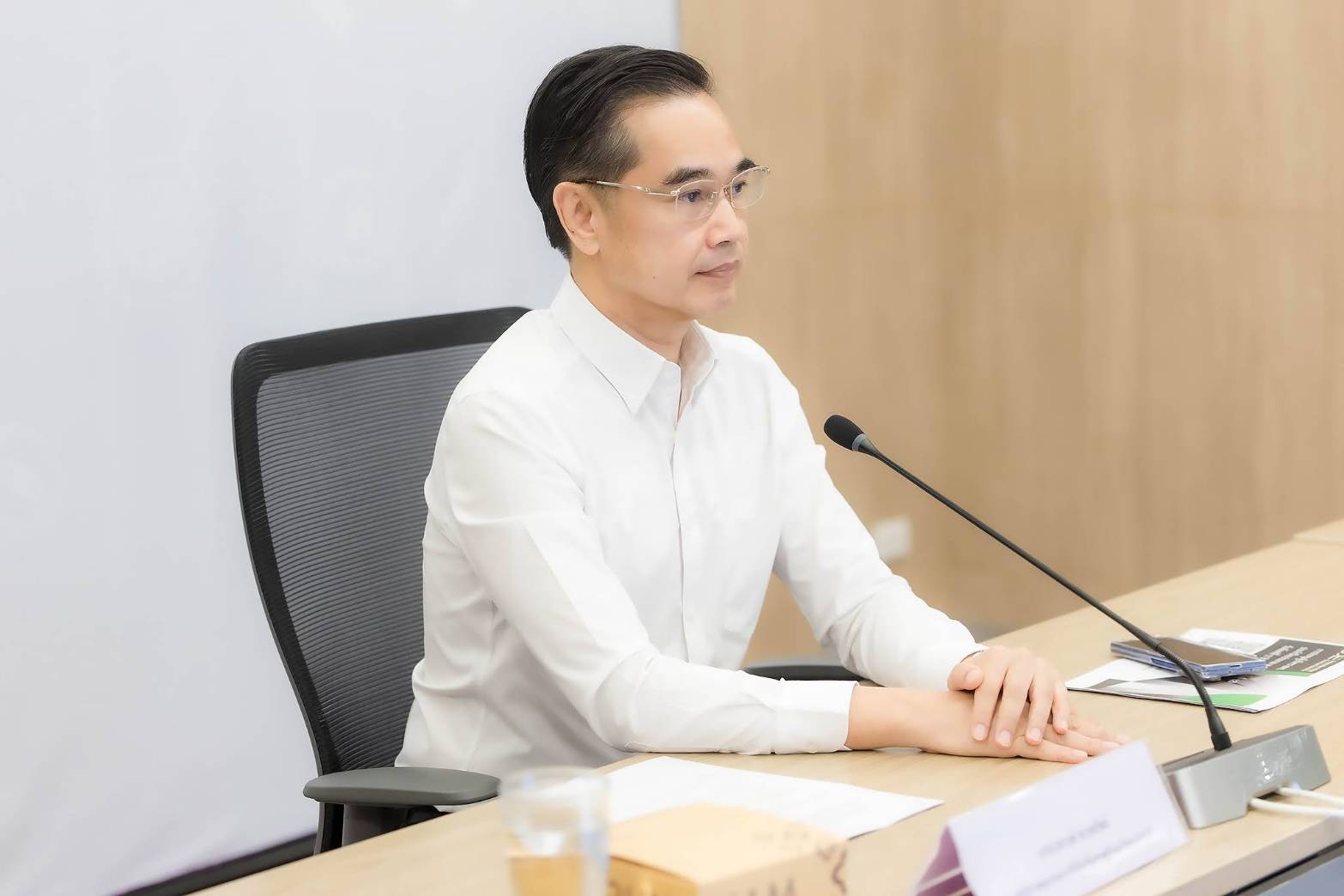 BDE ประชุมหารือผู้บริหาร พร้อมมอบนโยบายและติดตามผลการดำเนินงานโครงการที่สำคัญ