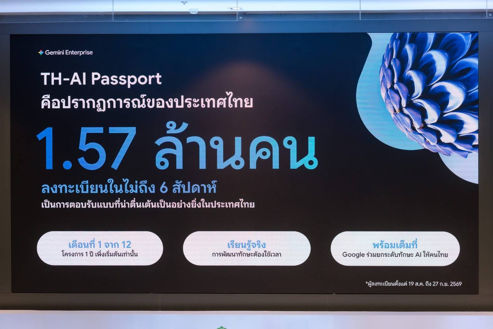 ดีอี ผนึก Google ยกระดับ "TH-AI Passport" สู่ AiPASS 2.0 เปิดสิทธิ์ Gemini Enterprise 500,000 สิทธิ์ หนุนคนไทยใช้ AI ทำงานจริง