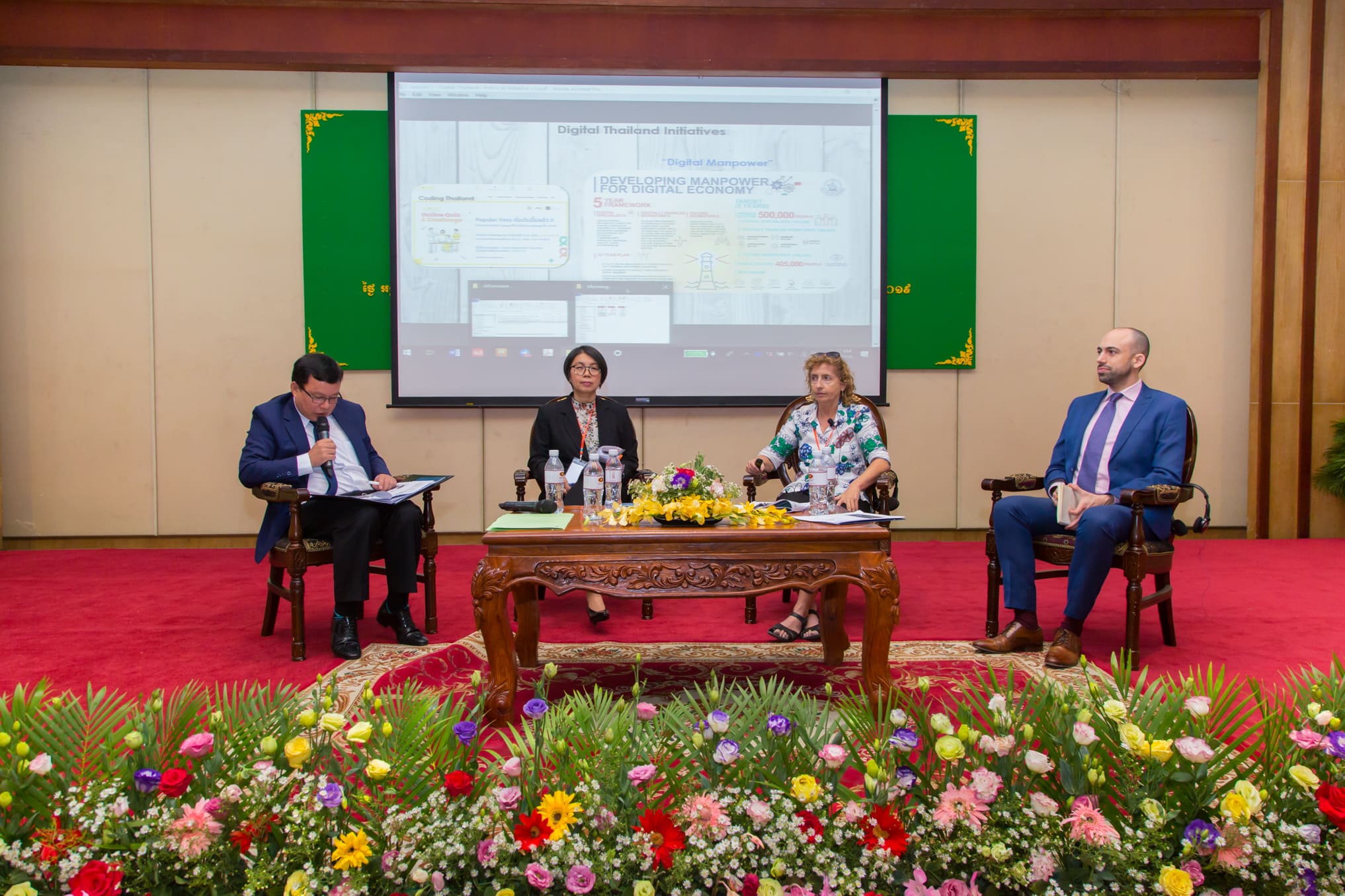 เลขาธิการ สดช. ร่วมการสัมมนาเชิงปฏิบัติการ “Policy and Direction of Cambodia Digital Economy” ณ กรุงพนมเปญ ประเทศกัมพูชา