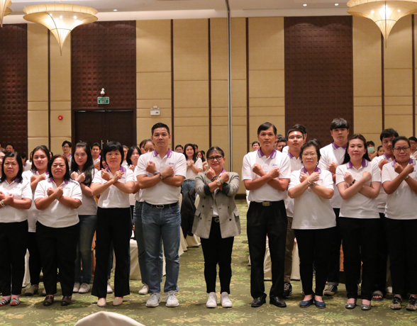 ลดช.ประกาศเจตจำนงในการปฏิบัติและการบริหารงาน