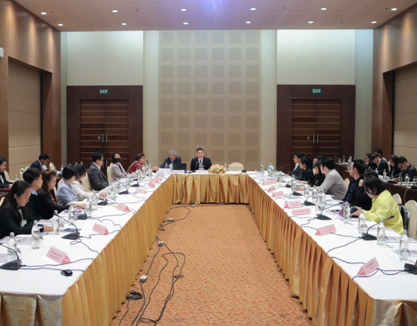 สดช.ประชุมติดตามความคืบหน้าโครงการวัดระดับการเติบโตทางเศรษฐกิจจากการวิเคราะห์ผลิตภัณฑ์มวลรวมในประเทศอันเป็นผลจากเทคโนโลยีดิจิทัล